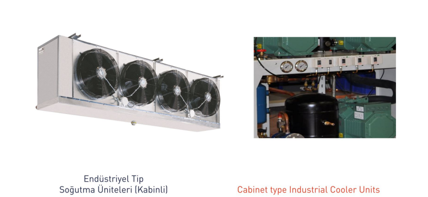 cabinet type Industrial cooler units